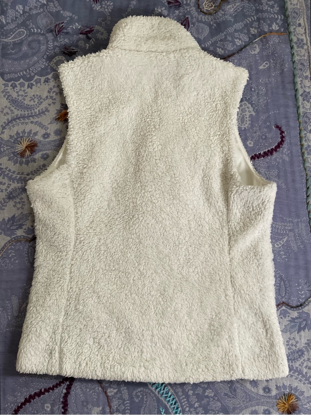 Patagonia Los Gatos Fleece Vest Birch White BCW Medium Fall 2019 - Picture 7 of 14